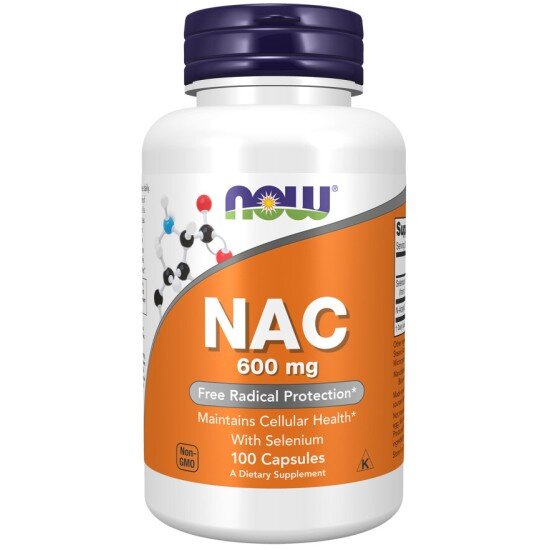 NAC (N-Acetyl Cysteine) 600mg - 100 Capsule 