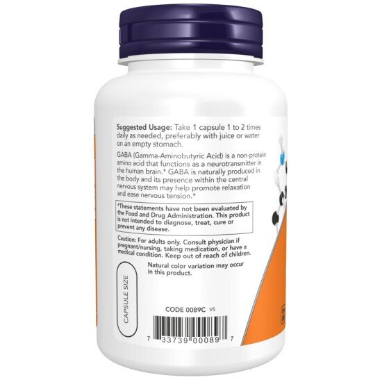 GABA 750mg - 100 Capsule vegetale