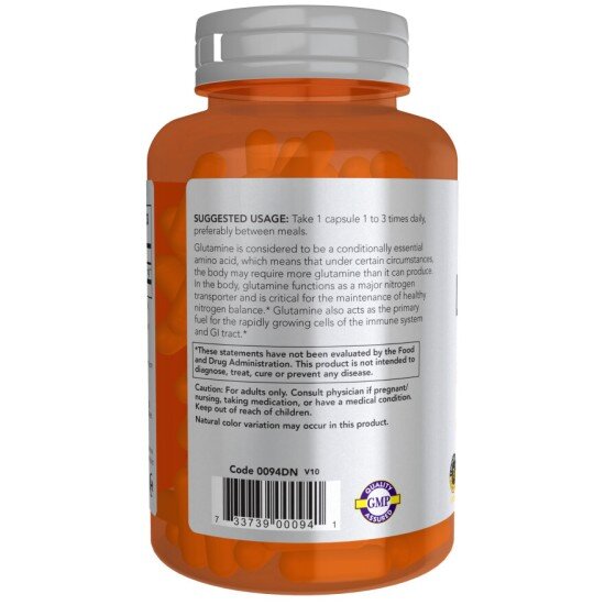 L-Glutamina 1000mg - 120 Capsule vegetale