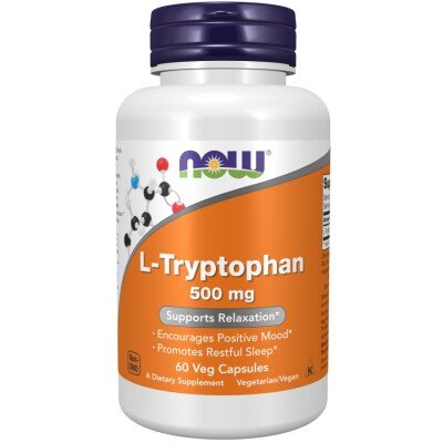 L-Tryptophan 500mg - 60 Capsule vegetale