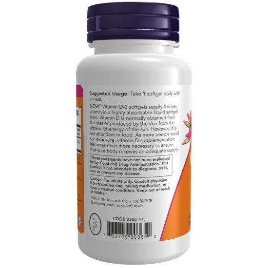 Vitamina D-3 1000 IU - 180 Softgels