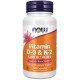 Vitamina D-3 1000 IU & K-2 - 120 Capsule vegetale