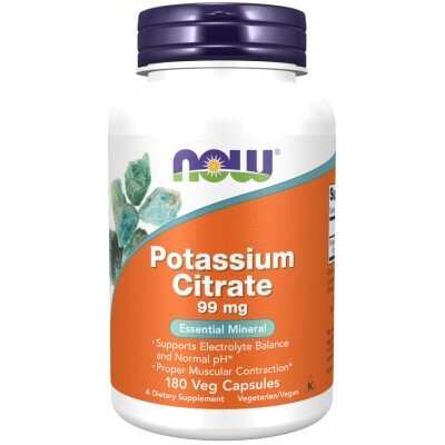 Potasiu Citrat - 180 Capsule vegetale