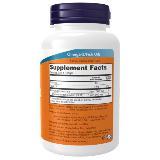 DHA -1000, Suport cognitiv - 90 Softgels