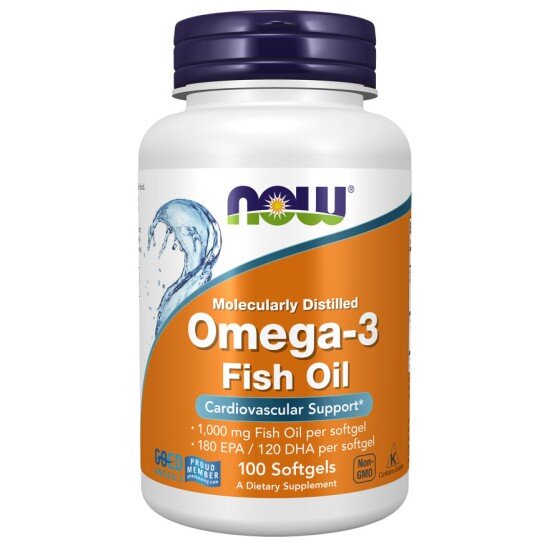 Omega-3, 1000mg - 100 Softgels