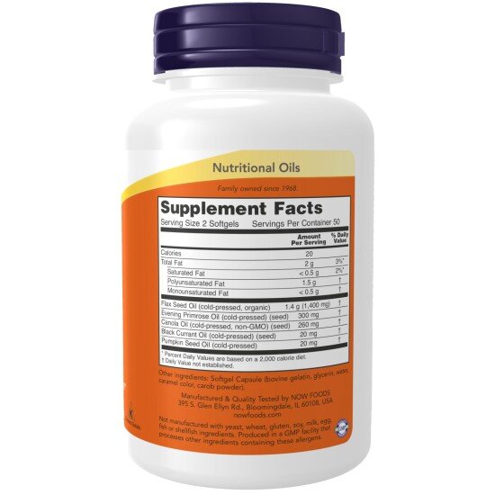 Omega 3-6-9 1000mg - 100 Softgels