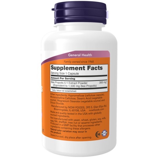 Propolis 5:1 Extract, 1500mg - 100 Capsule 
