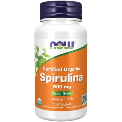 Spirulina Non-GMO 500mg - 100 Tablete