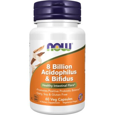 PROBIOTIC Acidophilus & Bifidus 8 Billion - 60 Capsule vegetale