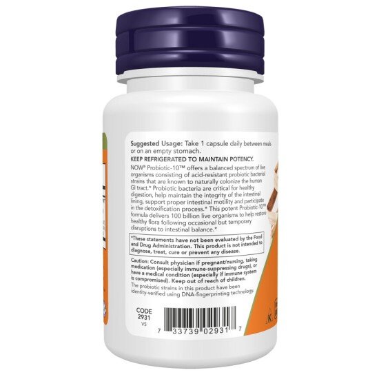 PROBIOTIC-10 100 Billion - 30 Capsule vegetale