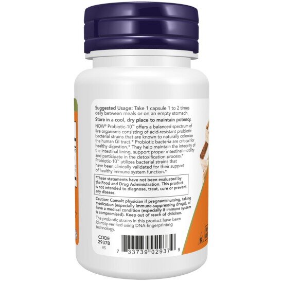 PROBIOTIC-10 25 Billion - 100 Capsule vegetale