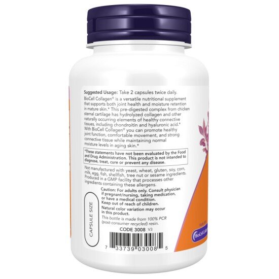 BioCell Colagen Hidrolizat Tip 2 - 120 Capsule 