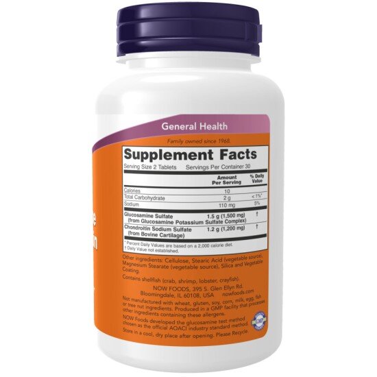 Glucosamina si Condroitina 750/600mg - 60 Tablete