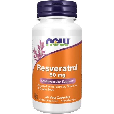 Natural Resveratrol 50mg - 60 Capsule vegetale