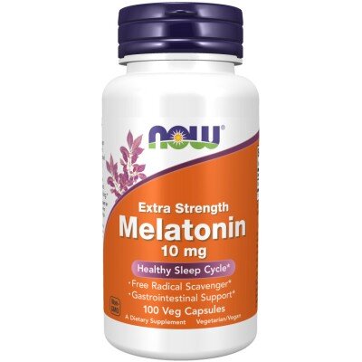 Melatonina 10mg, Extra Strenght - 100 Capsule vegetale