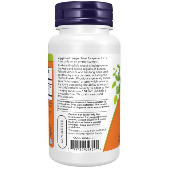 Rhodiola 500mg - 60 Capsule vegetale