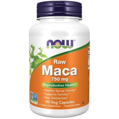 Maca Raw Non-GMO 750mg - 90 Capsule vegetale