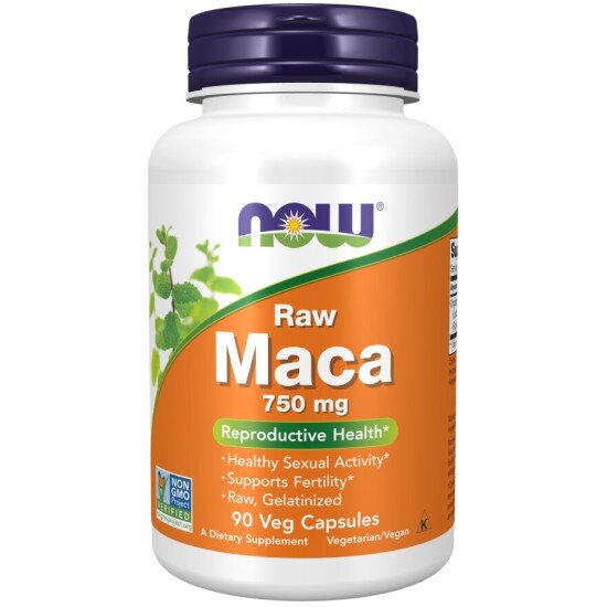 Maca Raw Non-GMO 750mg - 90 Capsule vegetale