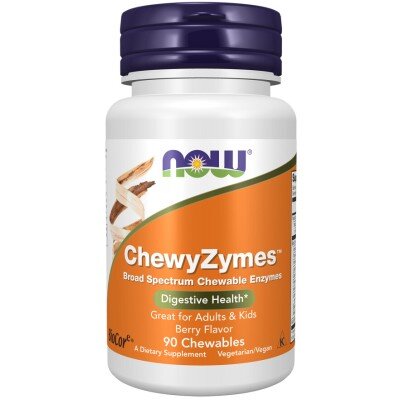 ChewyZymes Enzime Digestive - 90 Tablete masticabile