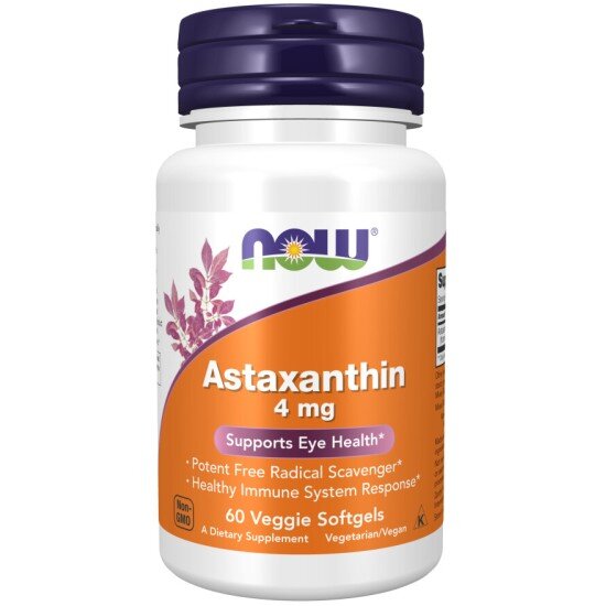 Astaxantina 4mg - 60 Vegan Softgels